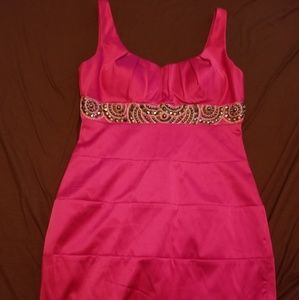 Pink formal dress